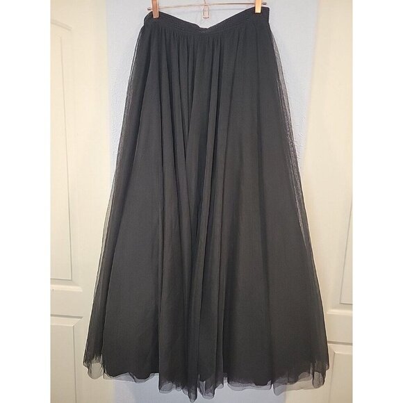 Women's Jodi Kristopher Gown 2 Piece Dress Black Floral Poof Skirt XL 13 - Picture 4 of 7